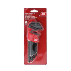 Ace 9-Piece Long Hex Wrench Set